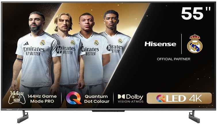 Hisense 55 Inch E7N QLED Smart LED TV
