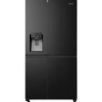Hisense 601 L Frost Free Side by Side Fridge (Black, H780SB-IDL)