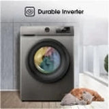 Hisense 9 kg Front Loader Washing Machine - Grey, Black