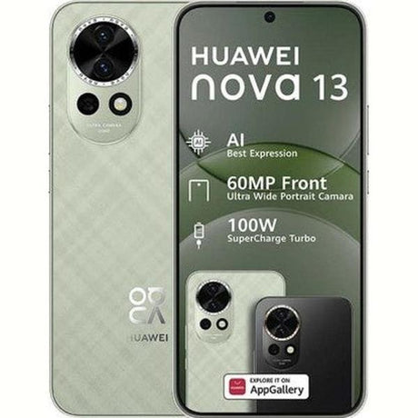 Huawei Nova 13 4G Dual Sim 256GB (Green, 256 GB) (12 GB RAM)