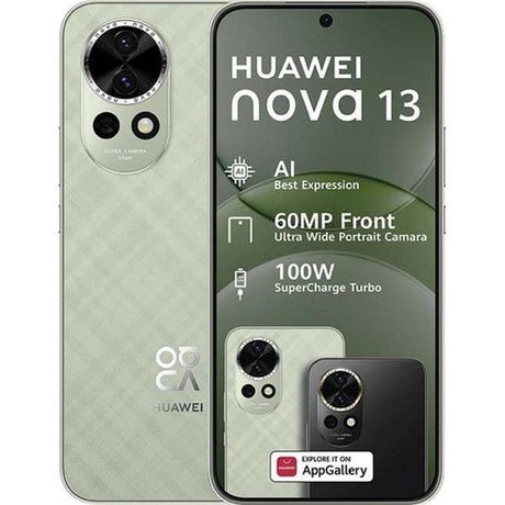 Huawei Nova 13 4G Dual Sim 256GB (Green, 256 GB) (12 GB RAM)