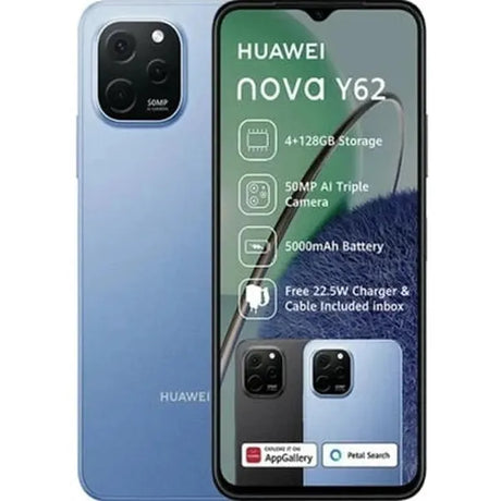 Huawei Nova Y62 (Sapphire Blue, 128 GB) (4 GB RAM)