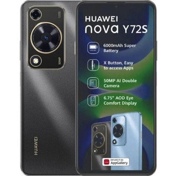 Huawei Nova Y72s (Black, 128 GB) (8 GB RAM)