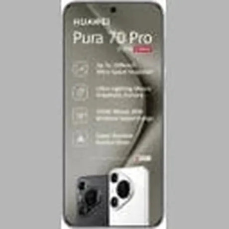 Huawei Pura 70 Pro 512GB LTE Dual Sim - White (White, 512 GB) (12 GB RAM)