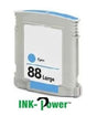 InkPower Generic Replacement For HP88XL C9391A Cyan Ink