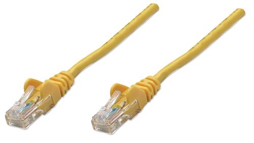 Intellinet Yellow CAT5E U-UTP 3m Patch Cable CCA