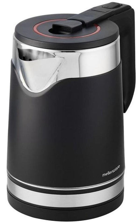 Kettle Dual Wall 360 Degree Cordless Stainless Steel Black