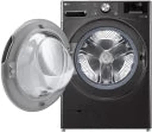 LG 21kg Black Front Loader Washing Machine with AI DD & TurboWash 360 (F0P2CYV2E)