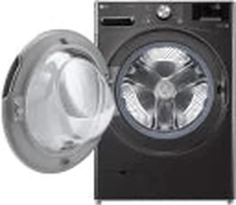 LG 21kg Black Front Loader Washing Machine with AI DD & TurboWash 360 (F0P2CYV2E)