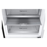 LG 343L Essence Matte Black Combi Fridge - GC-F459FSUW