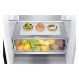 LG 343L Essence Matte Black Combi Fridge - GC-F459FSUW