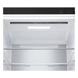 LG 343L Essence Matte Black Combi Fridge - GC-F459FSUW