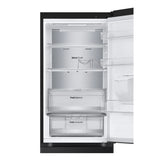 LG 343L Essence Matte Black Combi Fridge - GC-F459FSUW