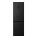 LG 343L Essence Matte Black Combi Fridge - GC-F459FSUW
