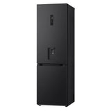 LG 343L Essence Matte Black Combi Fridge - GC-F459FSUW