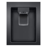 LG 343L Essence Matte Black Combi Fridge - GC-F459FSUW