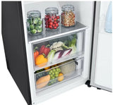 LG 380L Matte Black Fridge - GC-F411EQDM