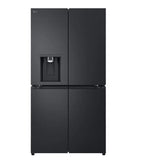 LG 561l Essence Black Steel Side-By-Side Fridge - GC-L24FFCFB