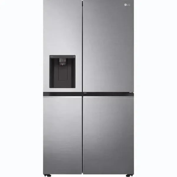 LG 611L Platinum Silver Frost Free Door-In-Door Side-by-Side Refrigerator (GC-J257SLSS)