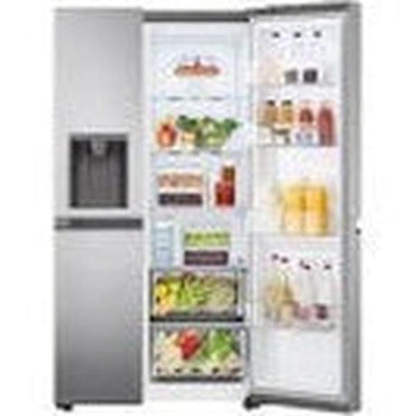 LG 617 L Frost Free Multi-Door Fridge (Platinum Silver, GC-L257SLXL)