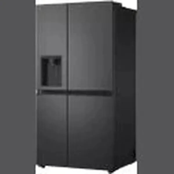 LG 625 L Frost Free Double Door Fridge with Water & Ice Dispenser - Matte Black (GC-J257FQMW)
