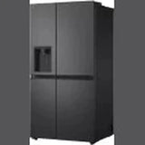 LG 625 L Frost Free Double Door Fridge with Water & Ice Dispenser - Matte Black (GC-J257FQMW)