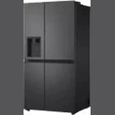 LG 625 L Frost Free Double Door Fridge with Water & Ice Dispenser - Matte Black (GC-J257FQMW)