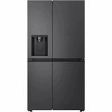 LG 625 L Frost Free Double Door Fridge with Water & Ice Dispenser - Matte Black (GC-J257FQMW)
