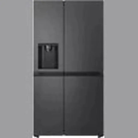 LG 625 L Frost Free Double Door Fridge with Water & Ice Dispenser - Matte Black (GC-J257FQMW)