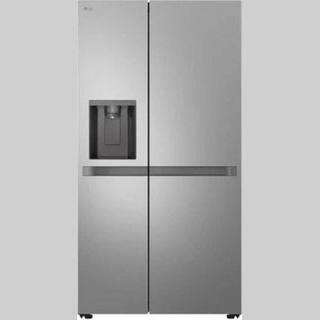 LG 625 L Frost Free Double Door Refrigerator with Water & Ice Dispenser - Prime Silver (GC-L257KLKW)