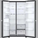 LG 647 L Frost Free Multi-Door Refrigerator with Freezer - Matte Black (GC-B257SQYL)