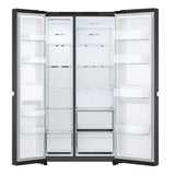 LG 703l Black Side-By-Side Fridge - GC-B257KQJW