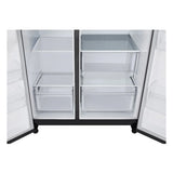LG 703l Black Side-By-Side Fridge - GC-B257KQJW