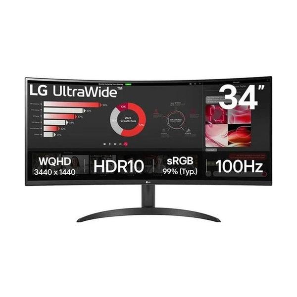 LG UltraWide 34 Inch 34WR50QK-B Curved Monitor