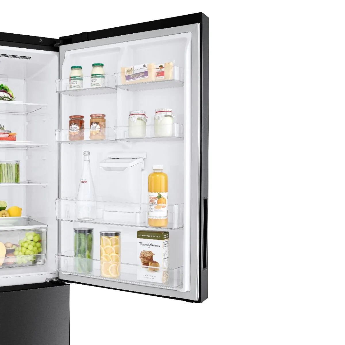 LG Inverter Linear Compressor Combi Fridge Freezer - GC-F569NQHM