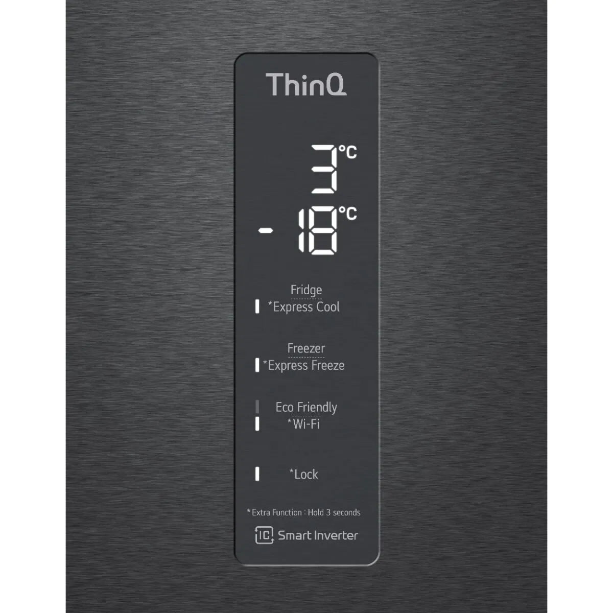 LG Inverter Linear Compressor Combi Fridge Freezer - GC-F569NQHM