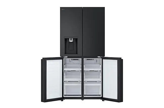 LG 506L Essence Black Steel French Door Fridge - GC-L22FFQPB