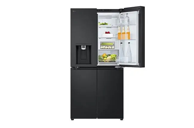 LG 506L Essence Black Steel French Door Fridge - GC-L22FFQPB