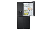 LG 506L Essence Black Steel French Door Fridge - GC-L22FFQPB