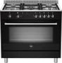 La Germania 90cm Stainless Steel 5-Burner Gas Stove with Oven - RUS95C81DNE - Perfect for Home Cooking