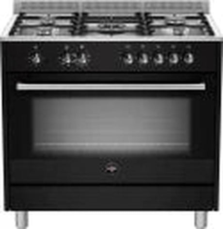 La Germania RUS95C61LDNE 90cm Stainless Steel 5-Burner Gas Stove with 142L Electric Oven