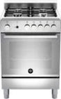 La Germania TU64031DXS 60cm Stainless Steel Freestanding 4-Burner Gas Stove with Oven and Grill - 69L Capacity, A+ Energy Rating