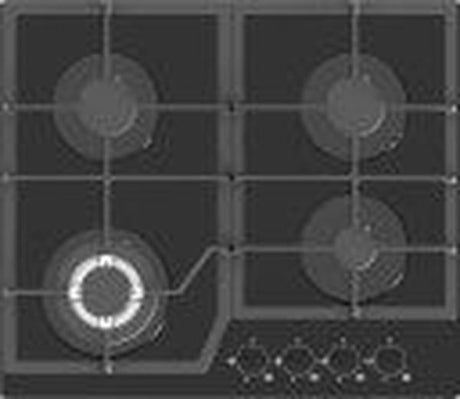 LadyBird Bil67tb2-b1/onl-60xfg 60cm Steel Automatic 4-Burner Gas Stove with Combi Oven