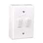 Lesco LSS Range 2 Lever 2x1 Way Switch Shrink Wrapped