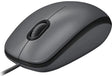 Logitech M100 Optical USB Mouse with Ambidextrous Design
