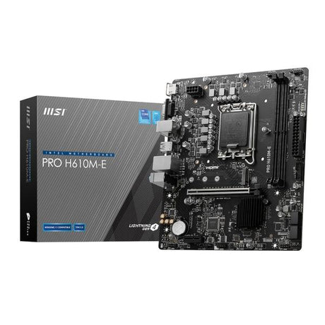 MSI H610M-S PRO Intel LGA1700 M-ATX Motherboard