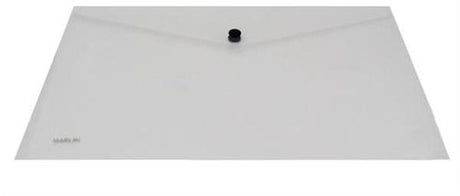 Marlin A4 Clear Carry Folder with Stud