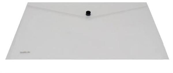 Marlin A4 Clear Carry Folder with Stud