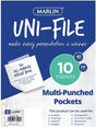 Marlin A4 File Pockets Sleeves 10's