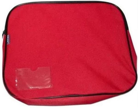 Marlin Canvas Book Bag Red – Safe And Secure Zip Closure